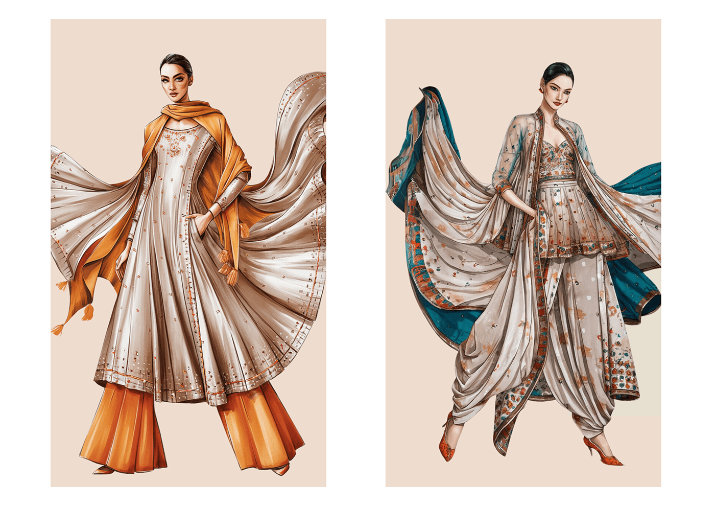 Elegant Ethnic Wear for Winter Weddings!
